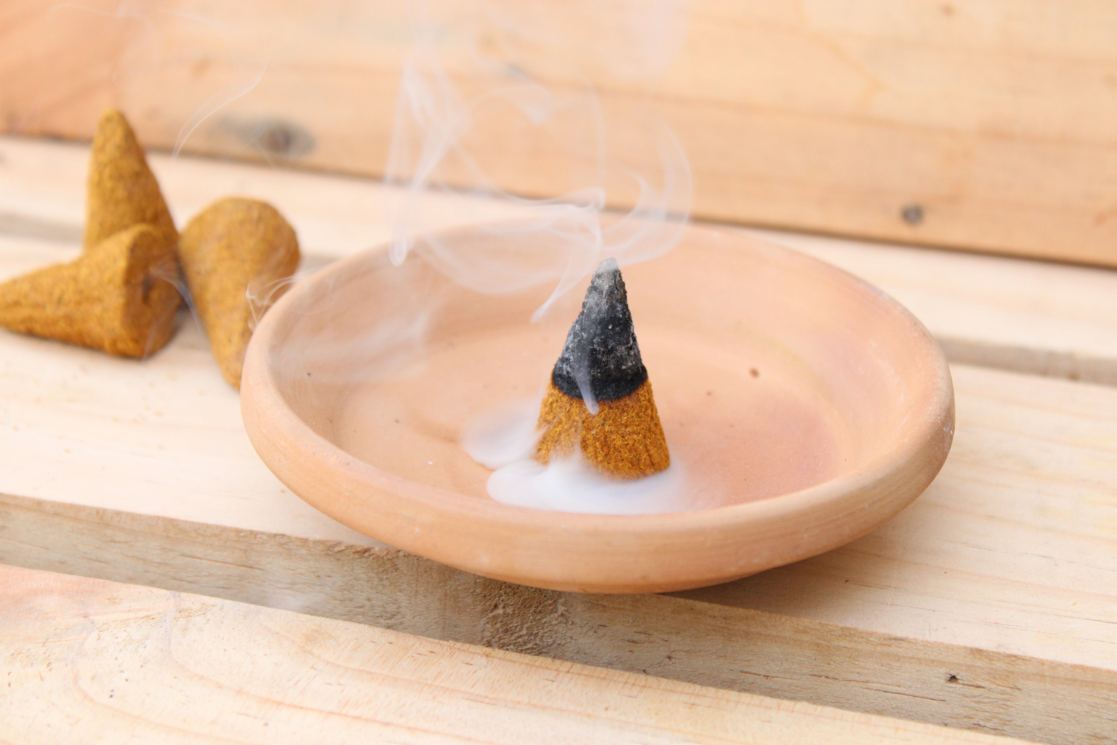 Incienso en conos