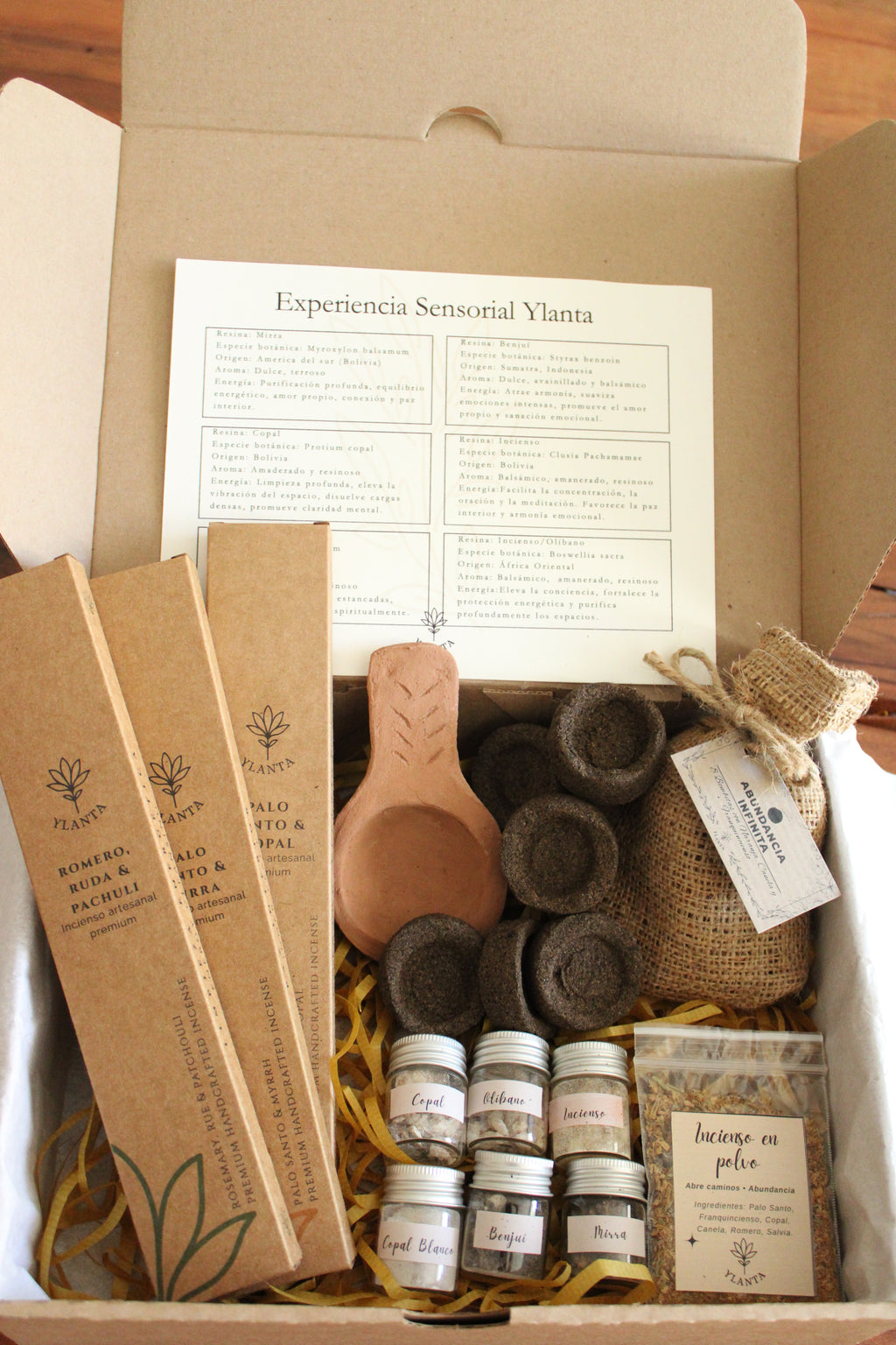 Kit experiencia sensorial