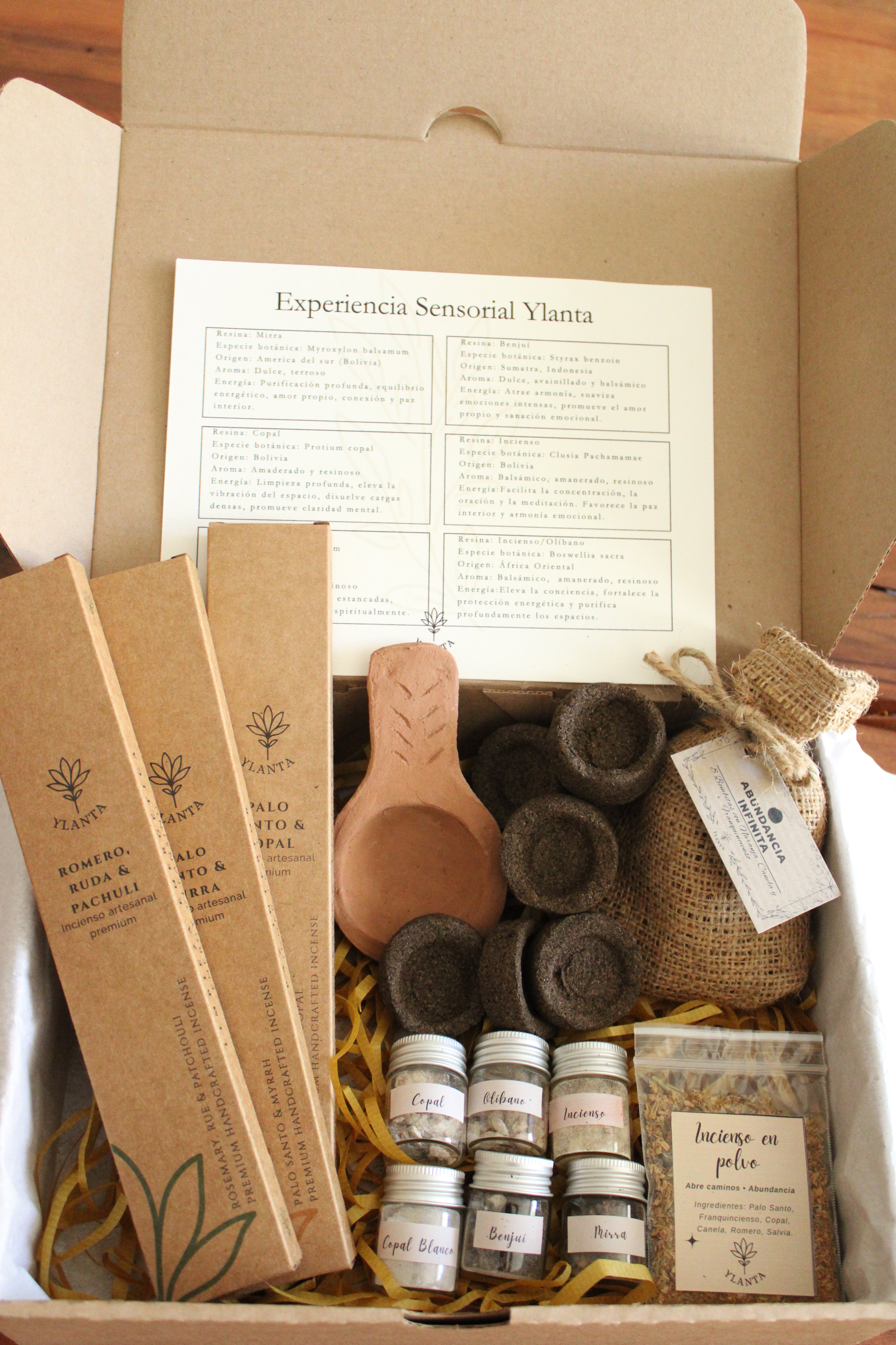 Kit experiencia sensorial